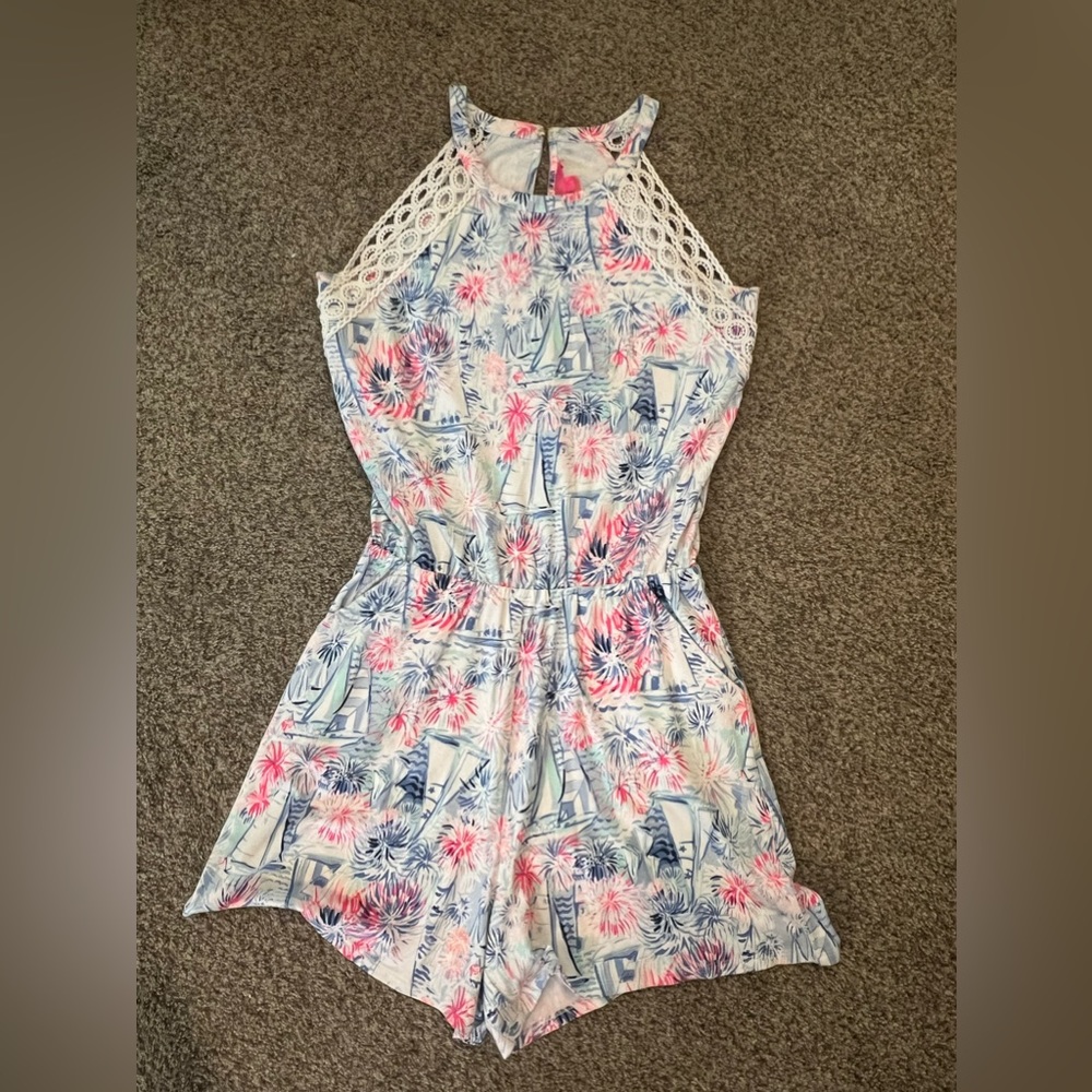 Lilly Pulitzer firework romper